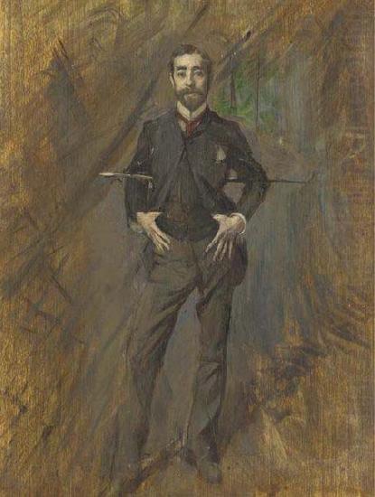 Portrait of John Singer Sargent, Giovanni Boldini